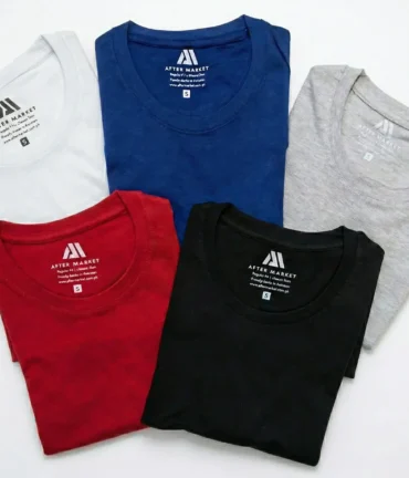 Essential 5-T-Shirt Bundle: Classic Colors for Every Day