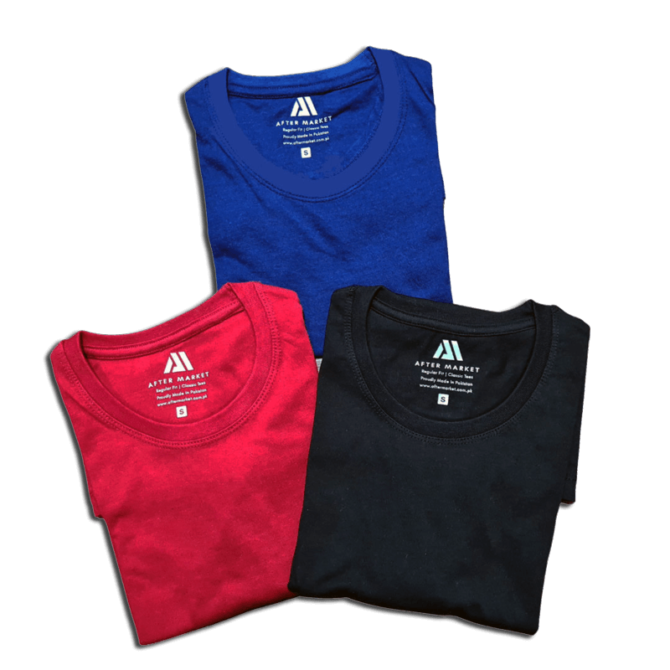 Pack of 3 Plain T Shirts