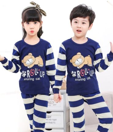 Kids' Premium Cotton Jersey Pajama Set – 30+ Playful Prints